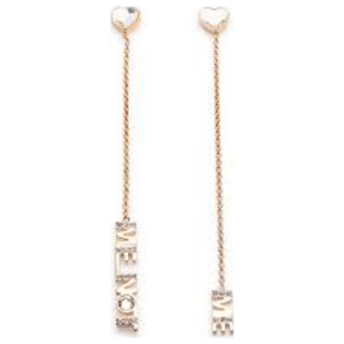 Front view of Swarovski Melt Your Heart Women's Earrings 5446016