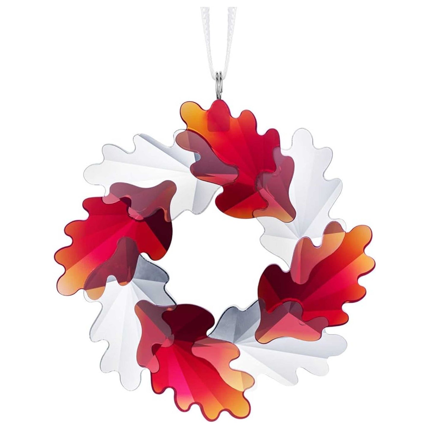 Front view of Swarovski Crystal Wreath Ornament 5464866