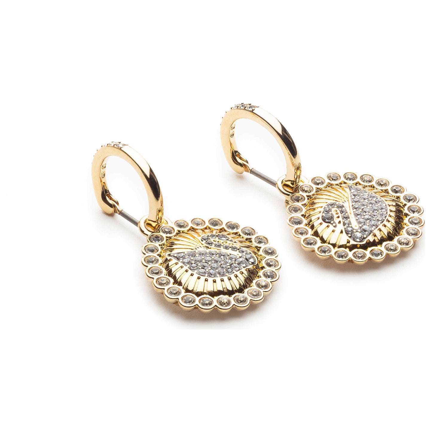 Front view of Swarovski Vintage Swan Women's Earrings 5489216
