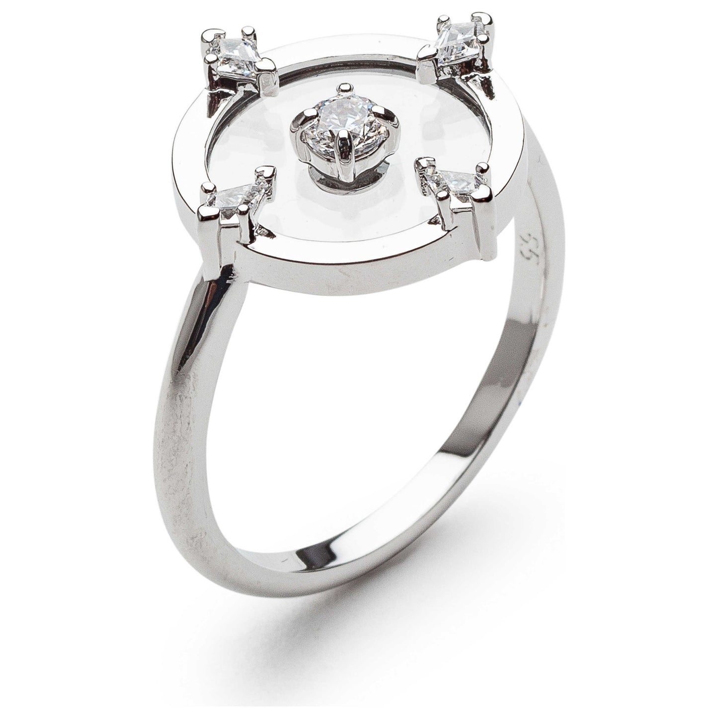 Front view of Swarovski North Women's Ring 5497233
