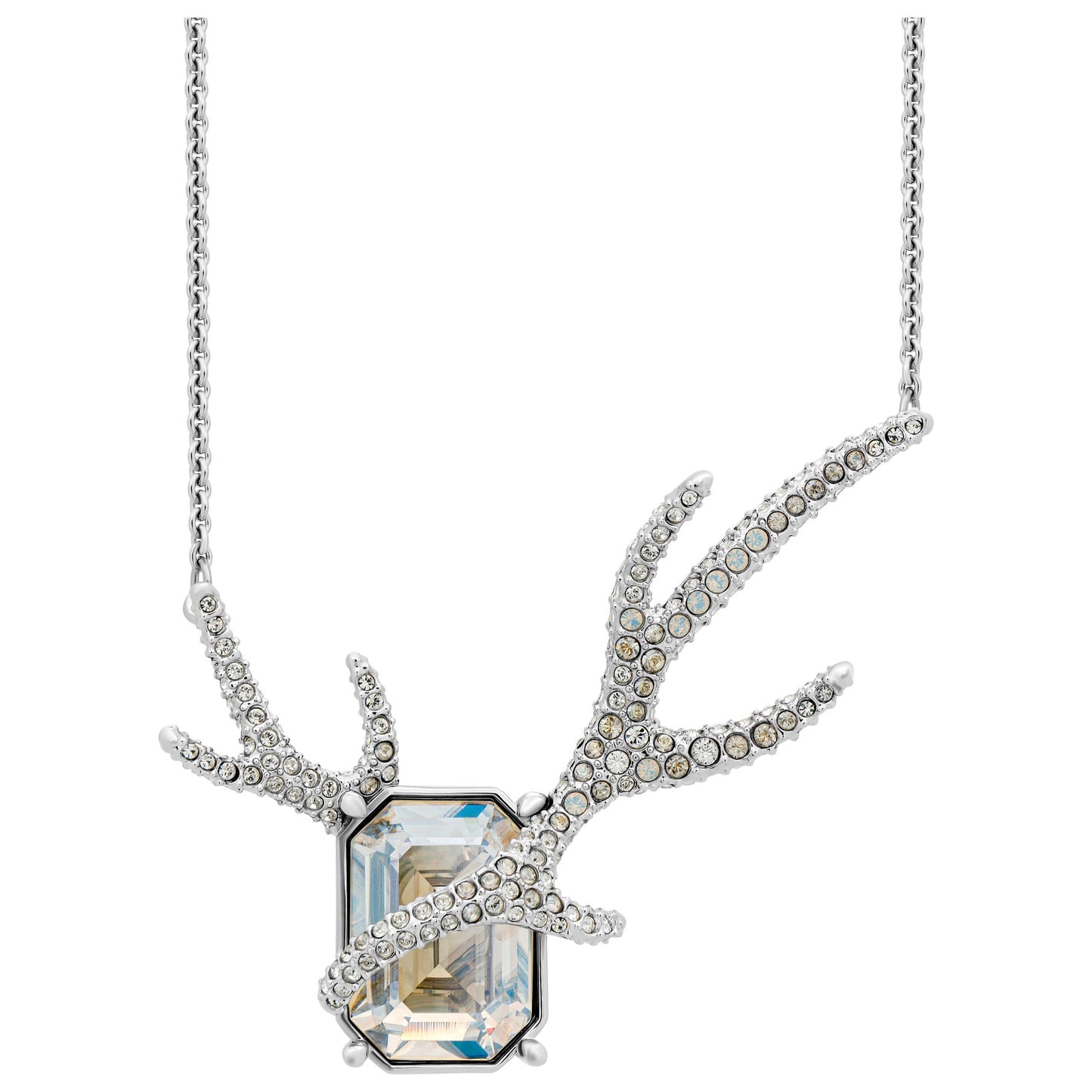Front view of Swarovski Polar Bestiary Women's Necklace 5497638