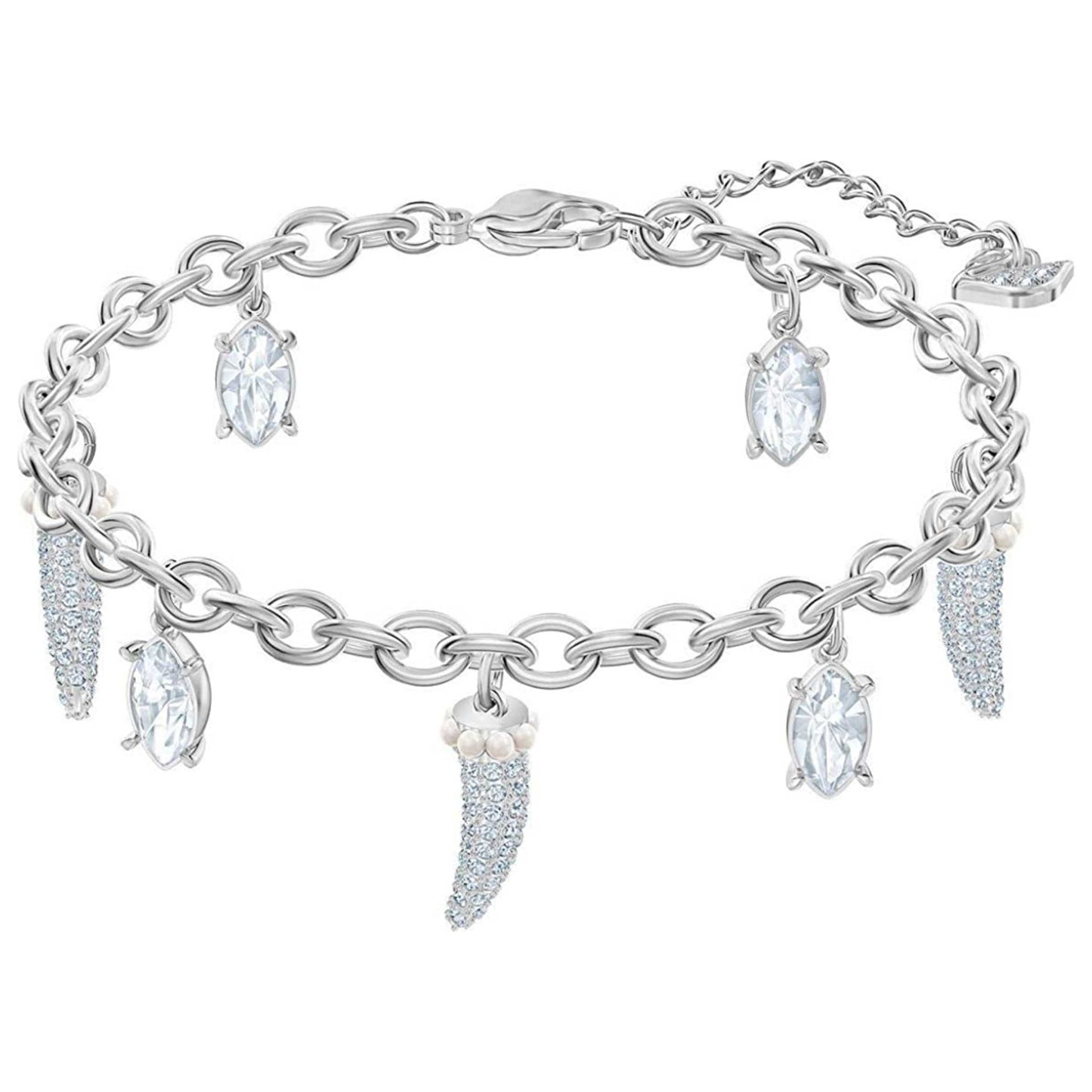 Front view of Swarovski Polar Bestiary Women's Bracelet 5501007