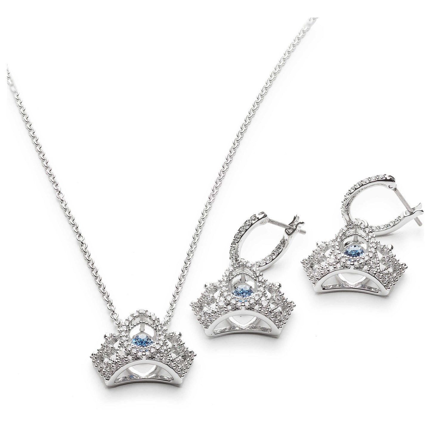 Front view of Swarovski Bee a Queen Women's Jewelry Set 5510988