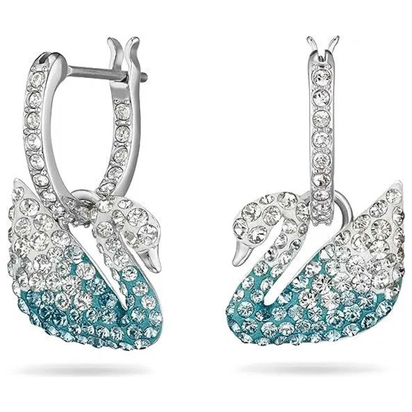 Front view of Swarovski Iconic Swan Women's Earrings 5512577