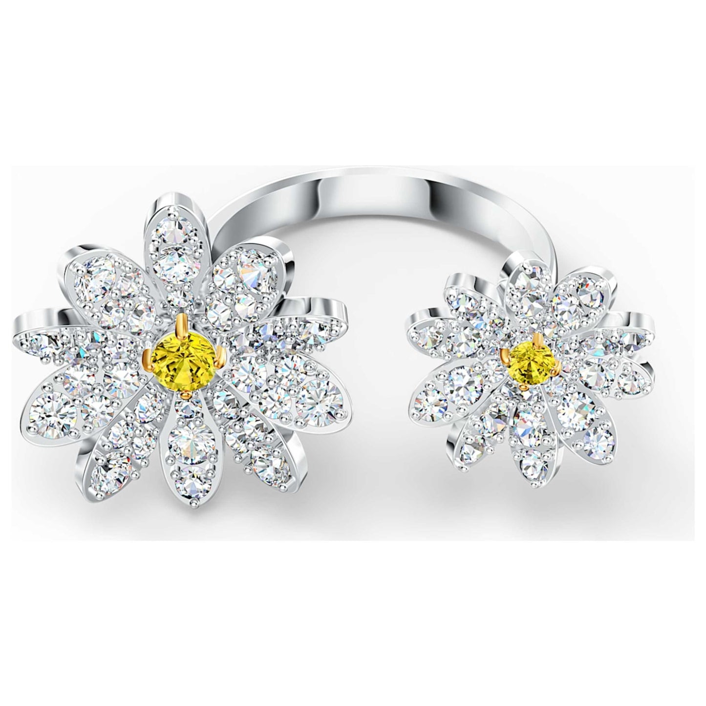 Front view of Swarovski Eternal Flower Women's Ring 5512656