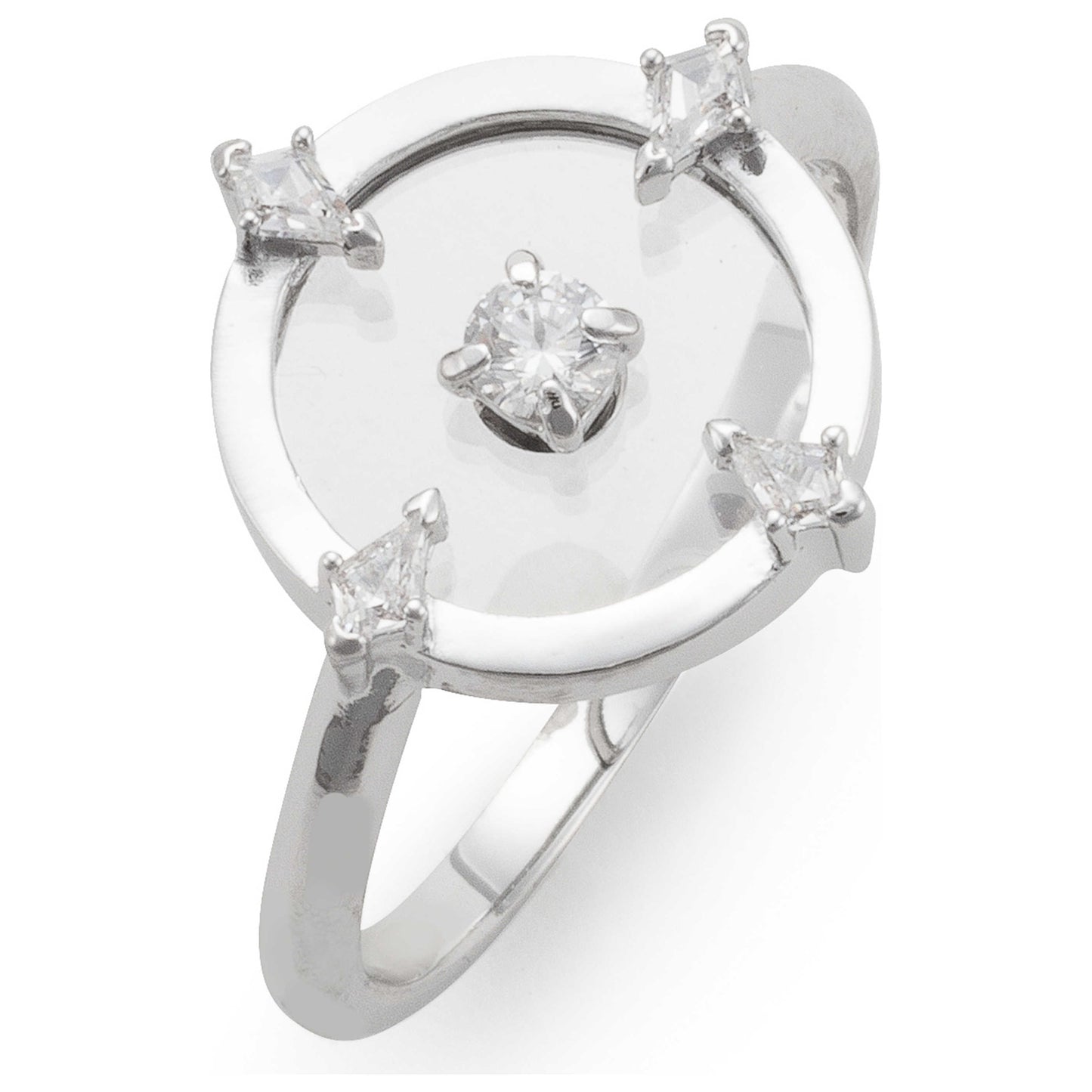 Front view of Swarovski North Women's Ring 5515021