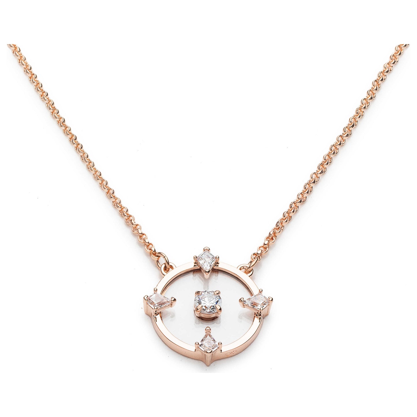 Front view of Swarovski If North Women's Necklace 5516002
