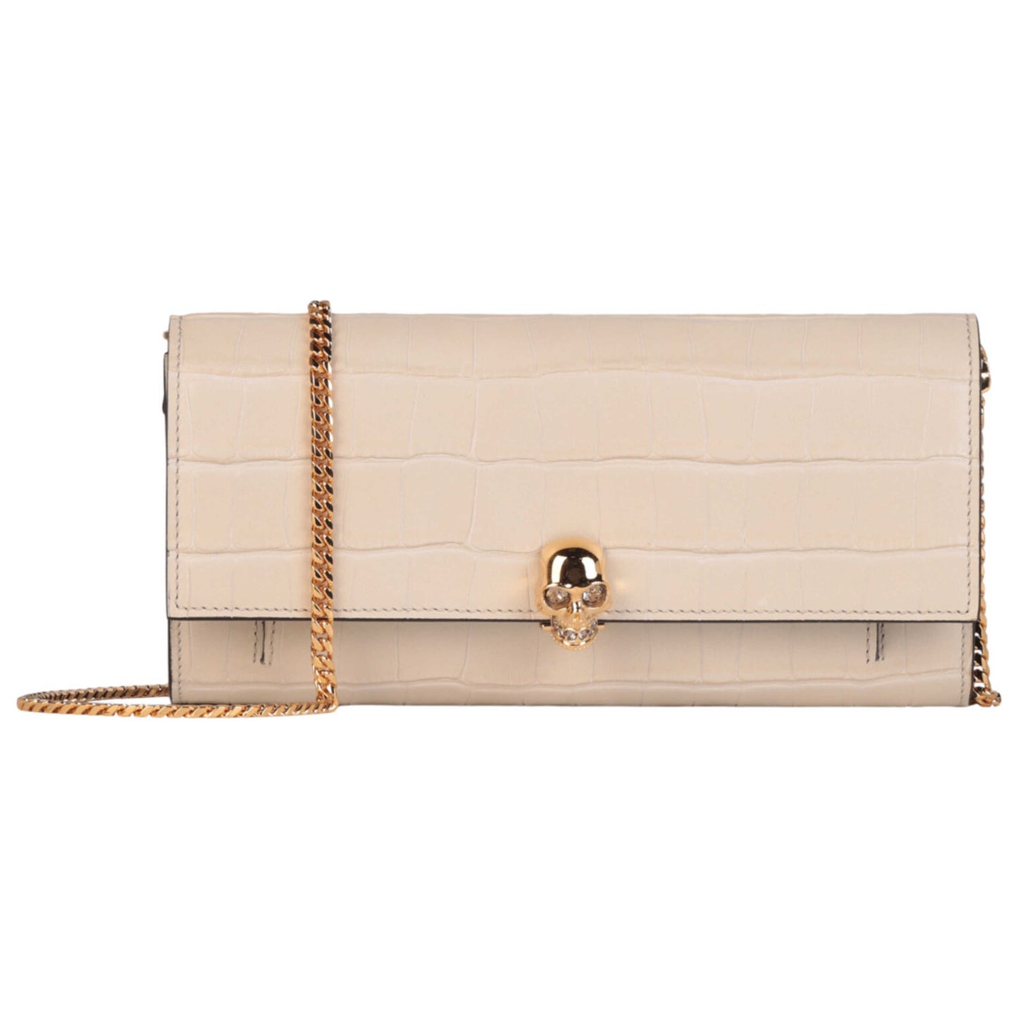 Front view of Alexander McQueen Fashion Wallet 554196-DZT0G-9007-NS