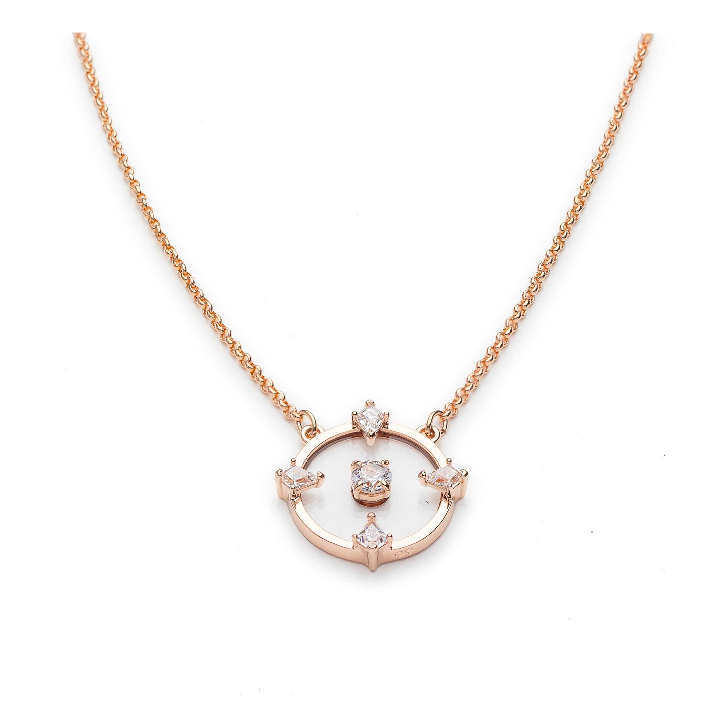 Front view of Swarovski SS North Women's Necklace 5551790