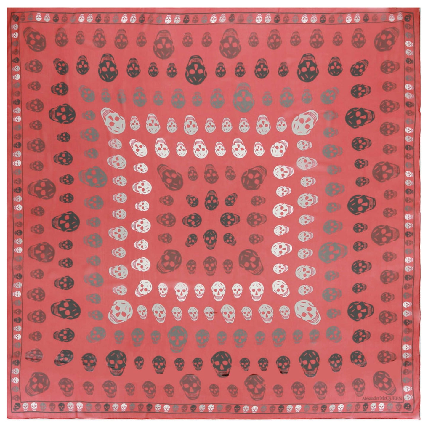 Front view of Alexander McQueen Women's Scarves 559063-3060Q-6462