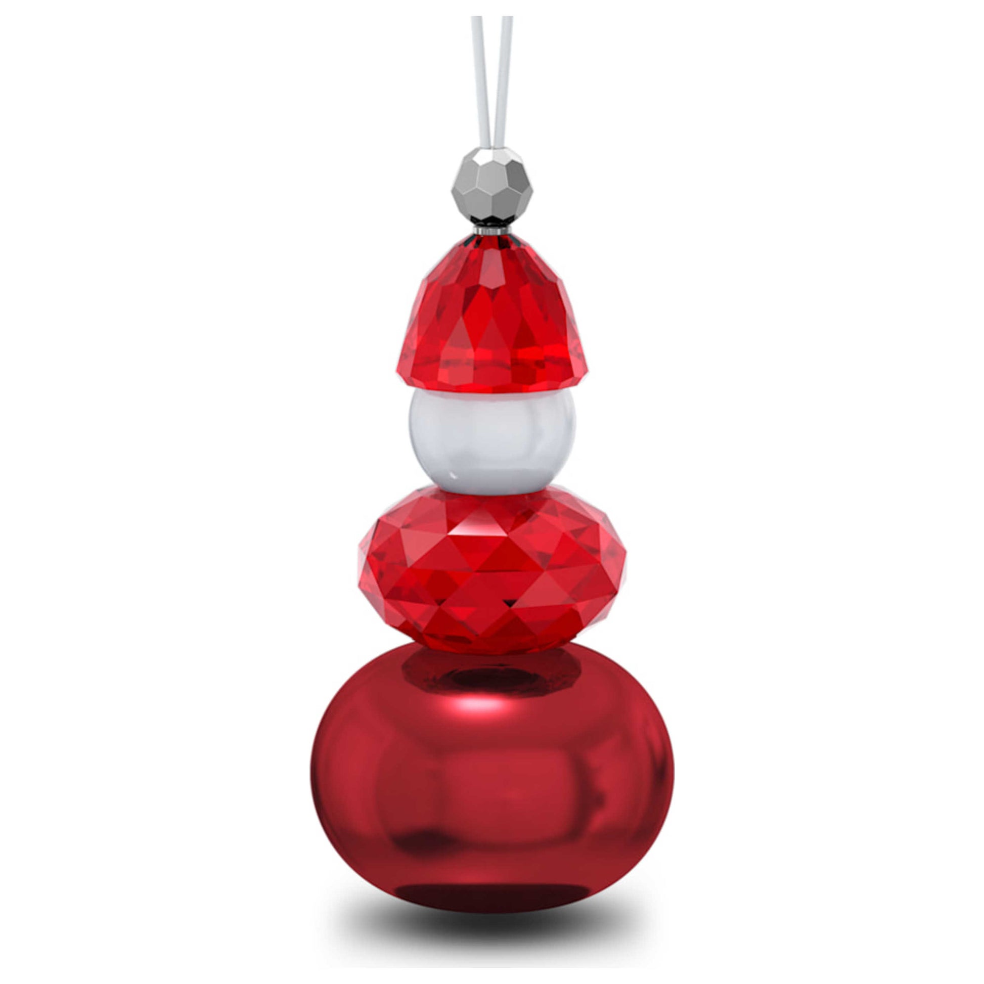 Front view of Swarovski Holiday Cheers Santa Figurine 5596389