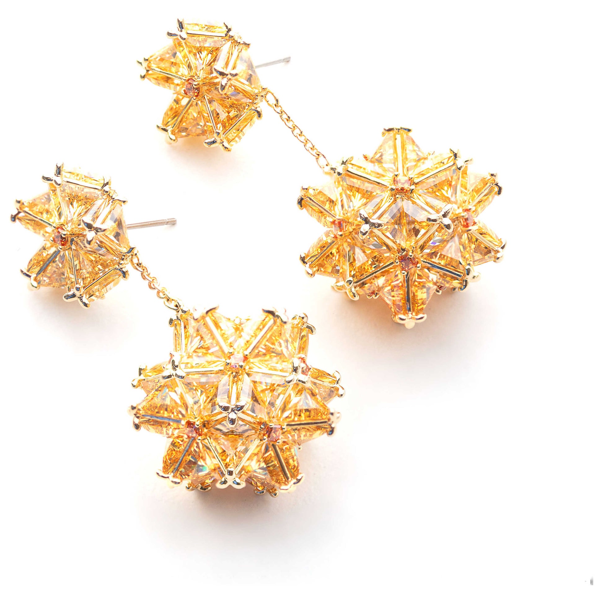 Front view of Swarovski Curiosa Women's Earrings 5600499