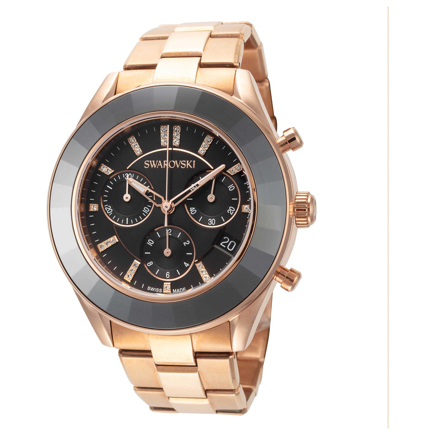 Front view of Swarovski Octea Lux Sport Men's Quartz Watch 5610478