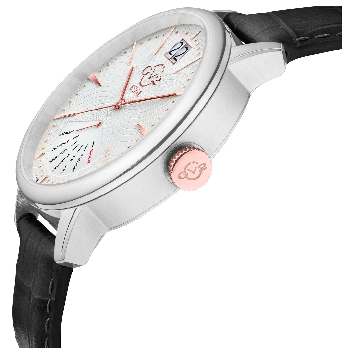 GV2 by Gevril Rovescio Men's Quartz Watch 56202 - Image #4