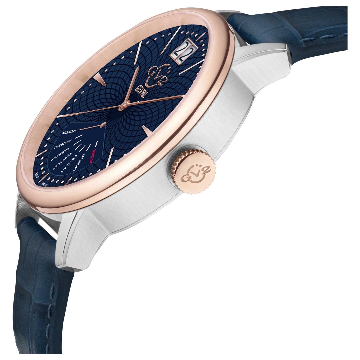 GV2 by Gevril Rovescio Men's Quartz Watch 56205 - Image #4