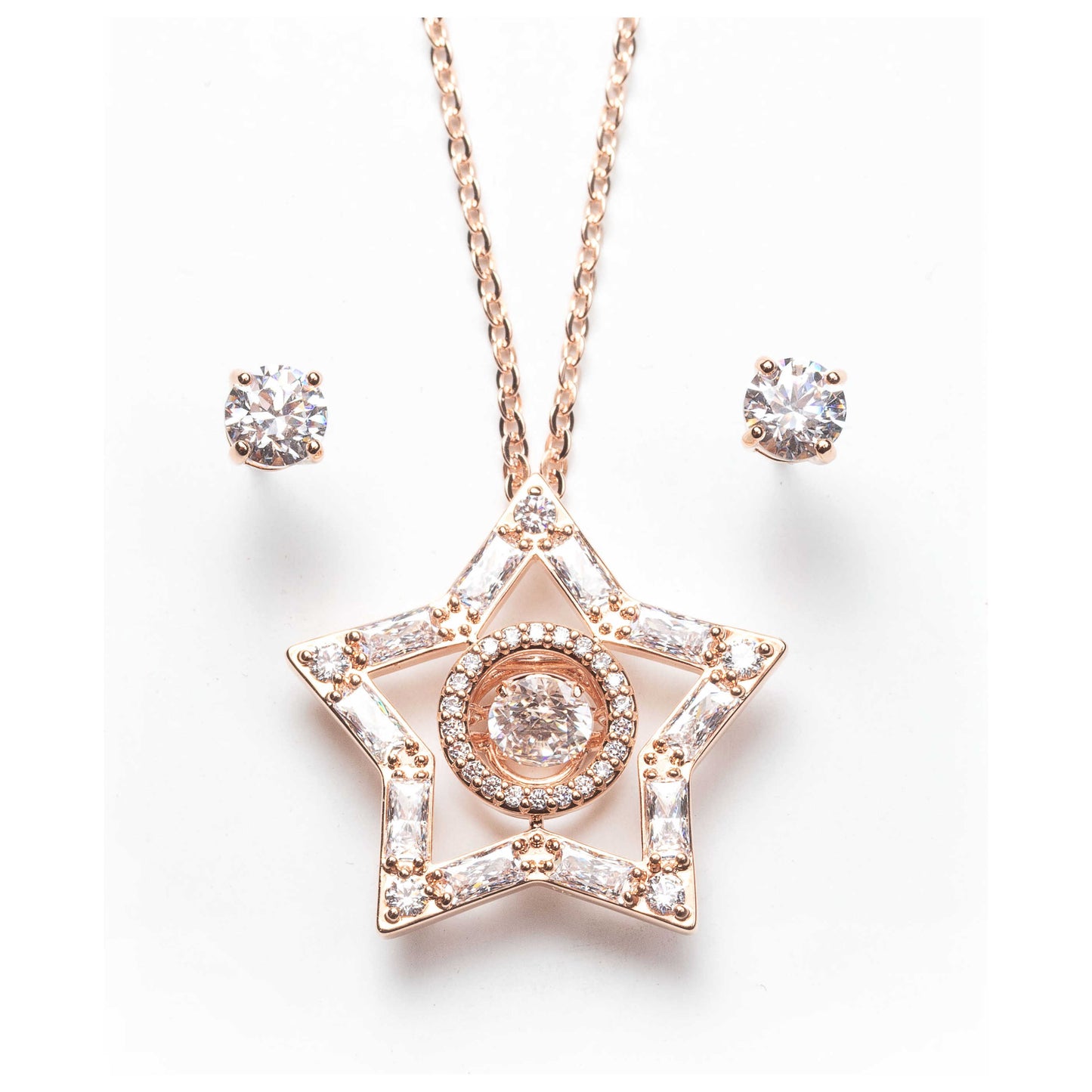 Front view of Swarovski Stella Women's Jewelry Set 5622730