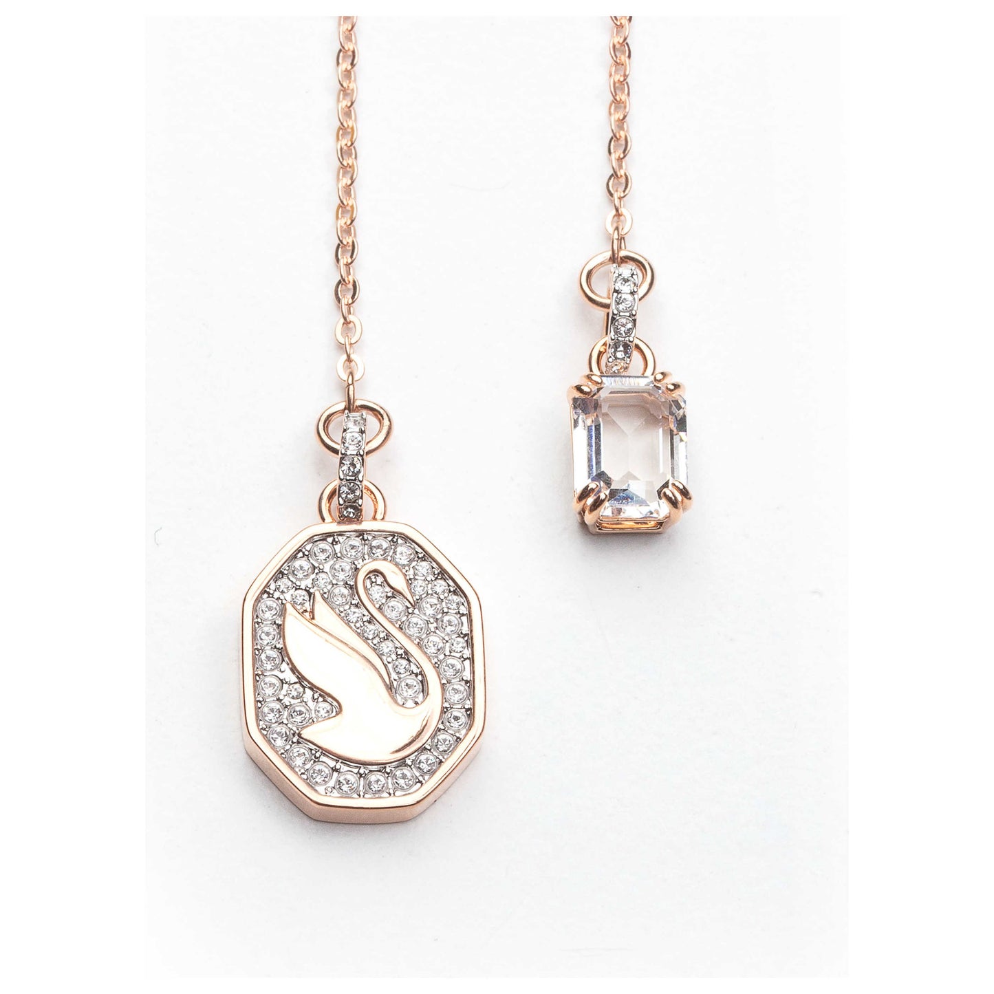Front view of Swarovski Swan Women's Necklace 5628565