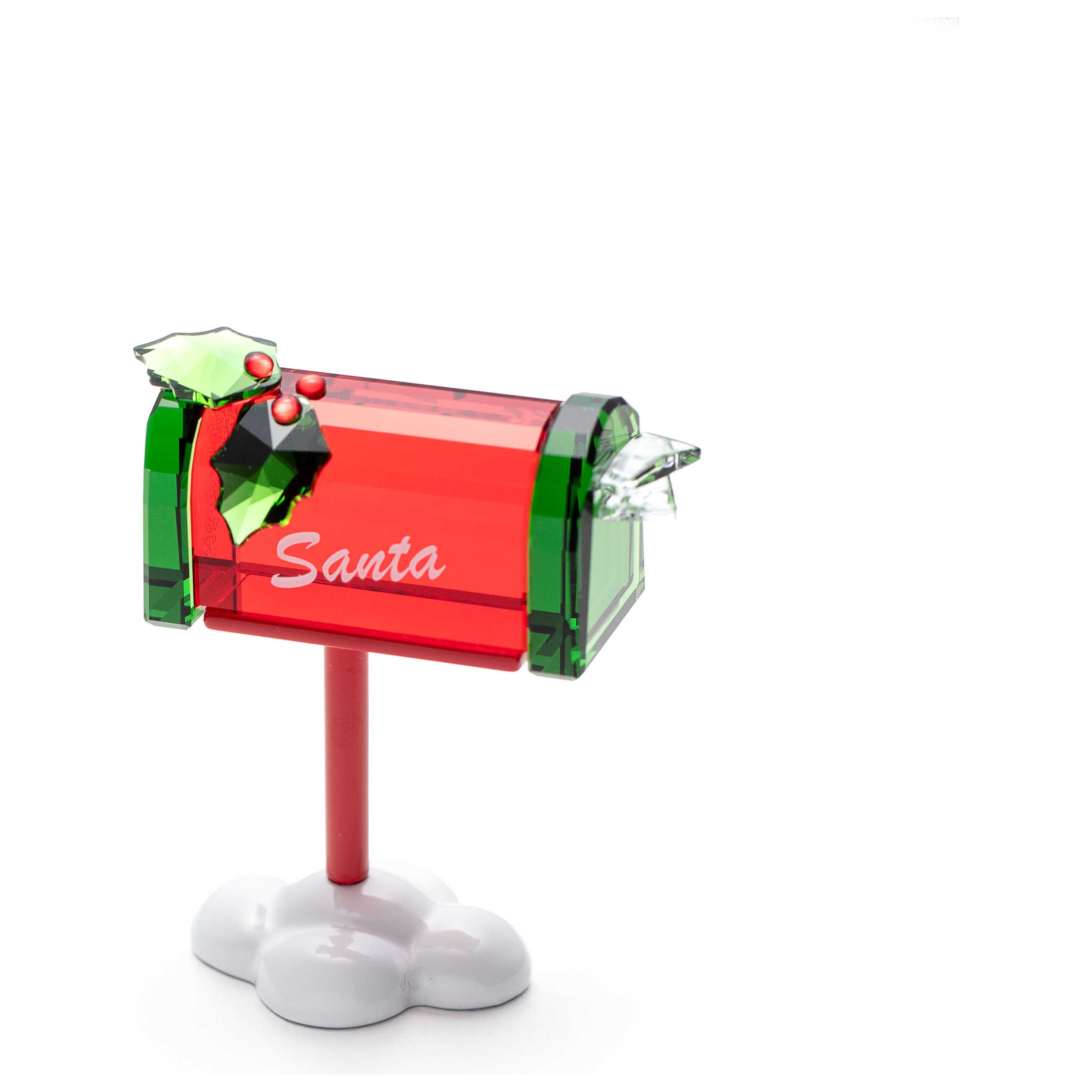 スワロフスキー　置物　サンタのメールボックス Swarovski Figurine 5630338 – Ashford.com