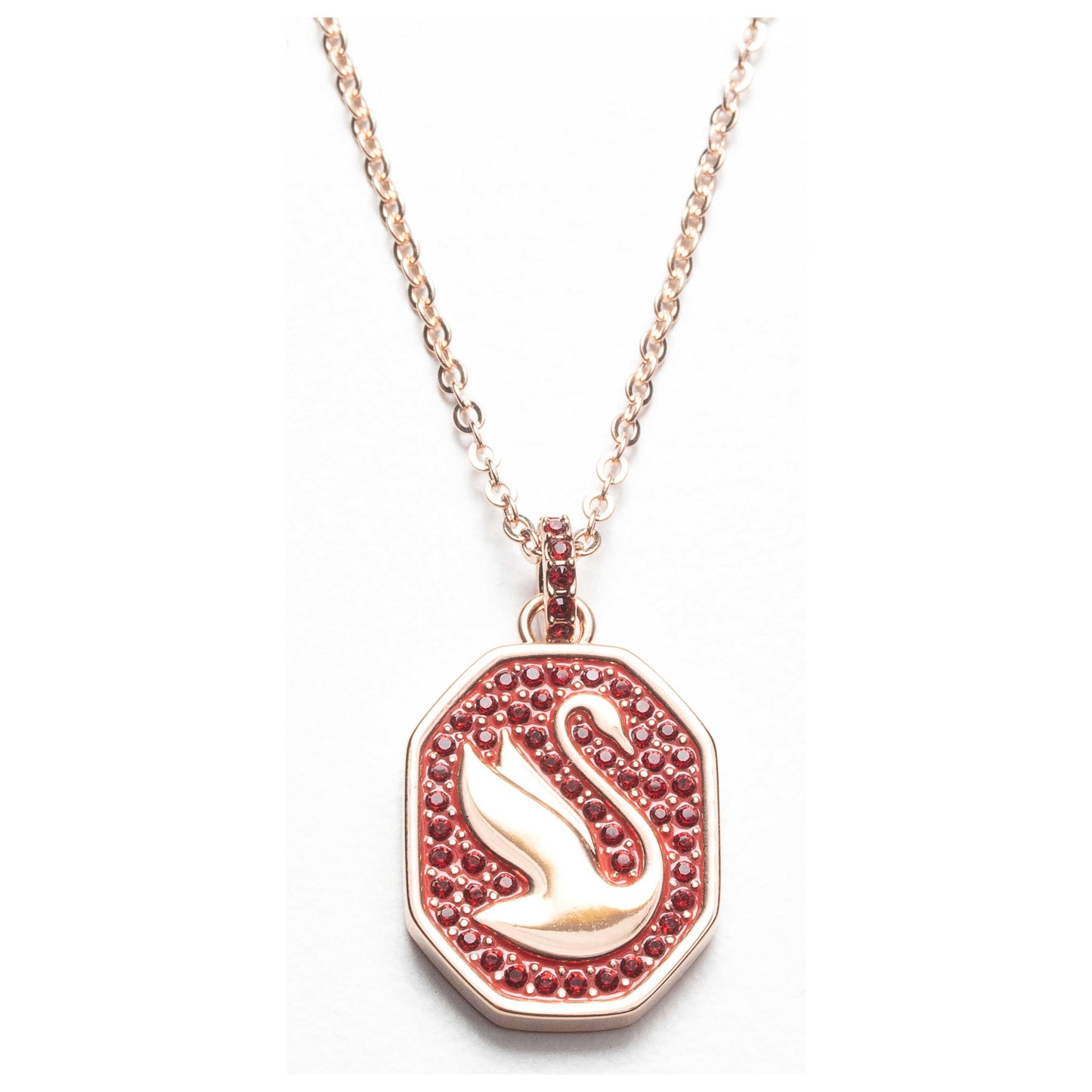 Front view of Swarovski Swan Women's Necklace 5631675