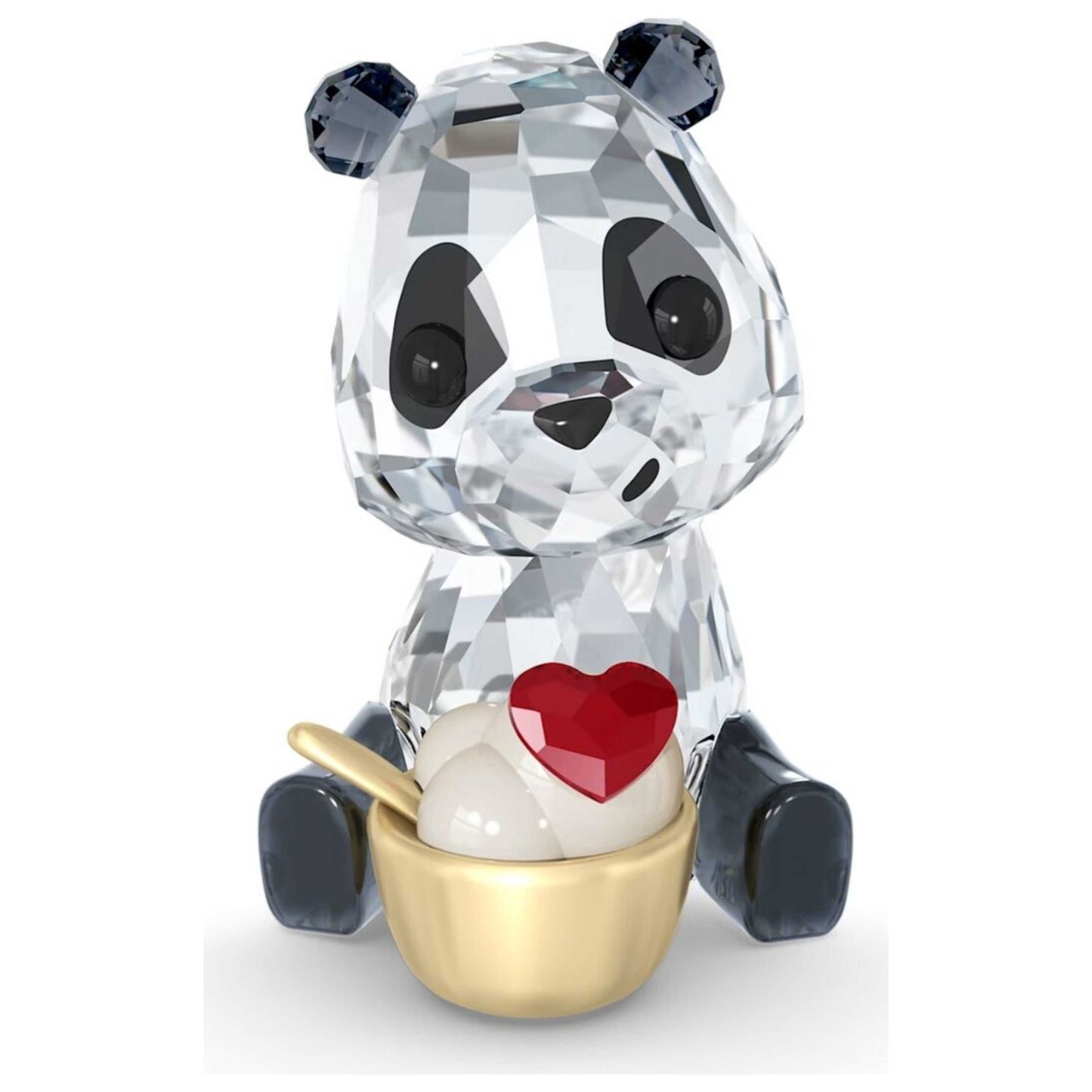 Front view of Swarovski Cariti Panda Women's Figurine 5642082