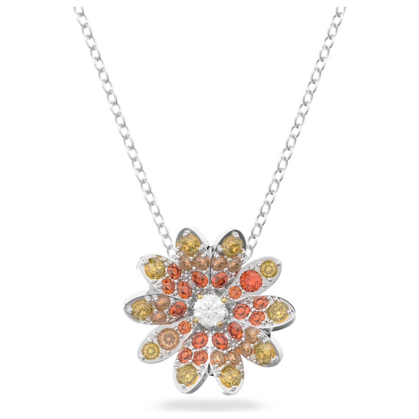Front view of Swarovski Eternal Flower Women's Necklace 5642867