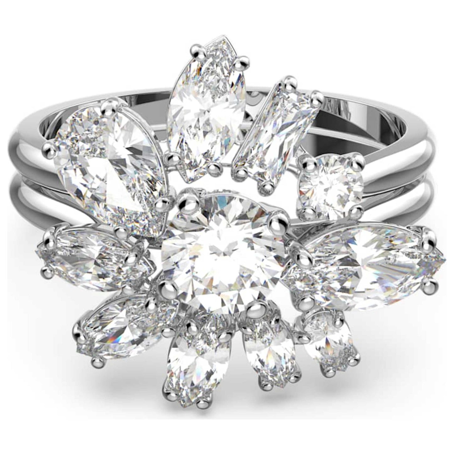 Front view of Swarovski Gema Women's Ring 5644665