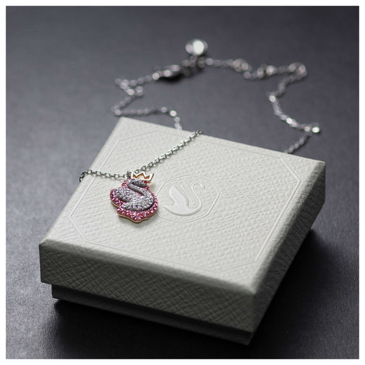 Back view of Swarovski Swan Women's Necklace 5649200