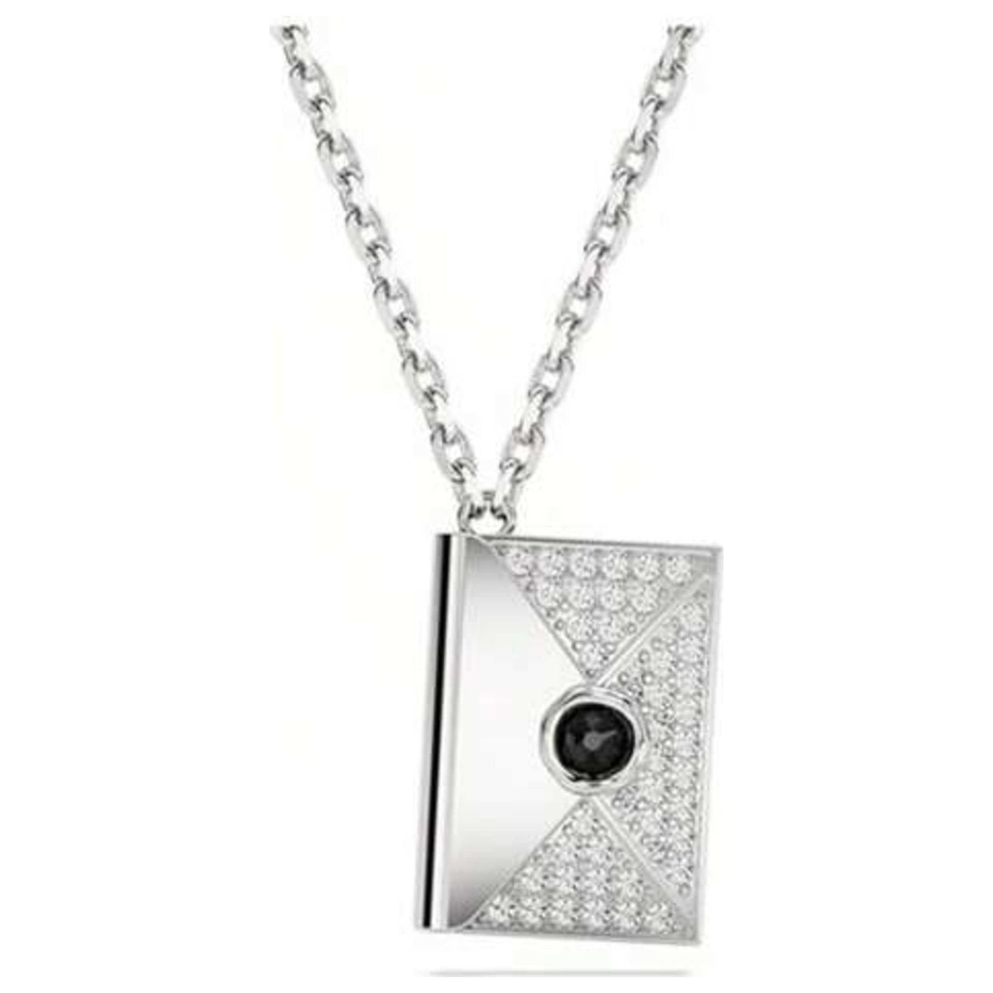 Front view of Swarovski Letra Women's Necklace 5662873