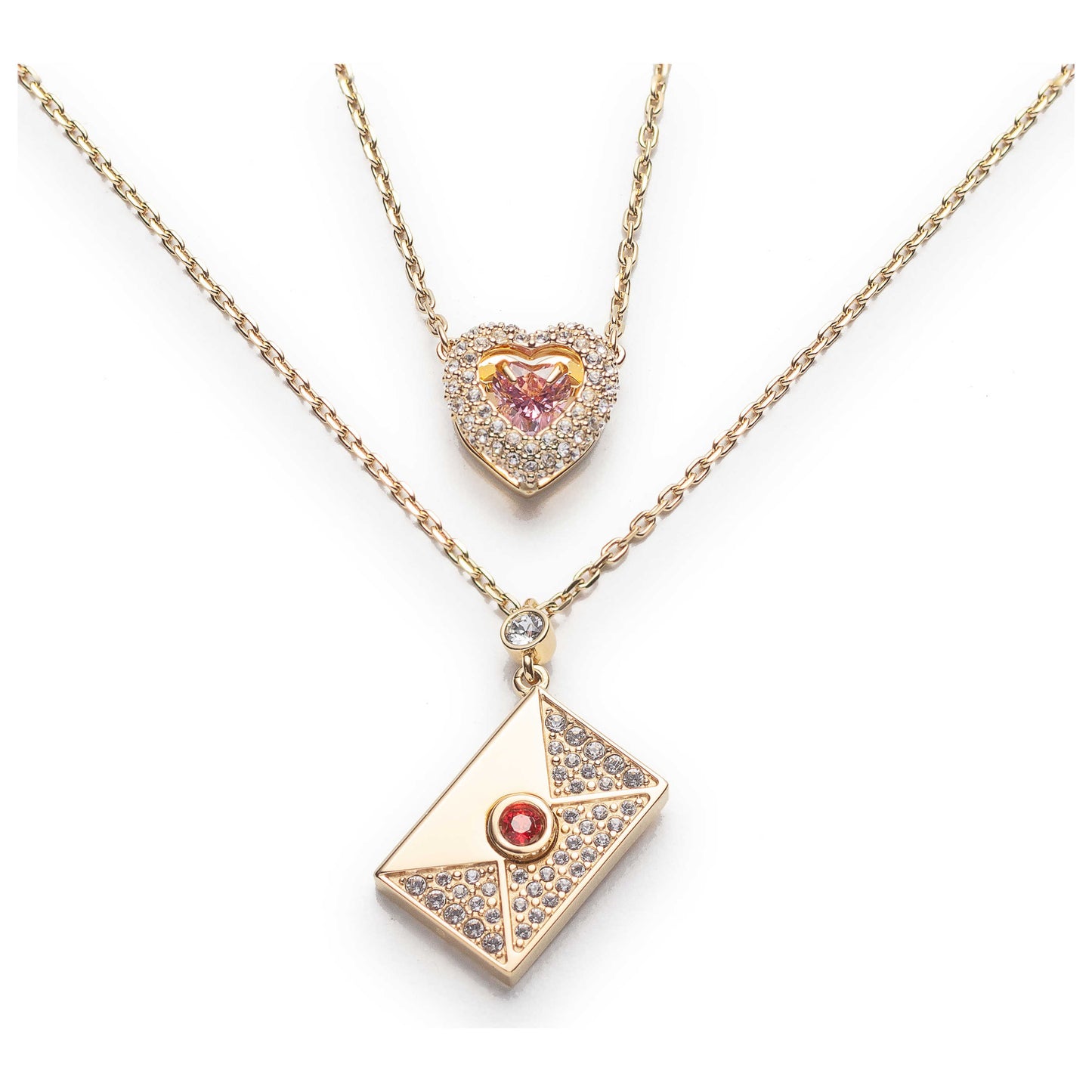 Front view of Swarovski Letra Women's Necklace 5669920