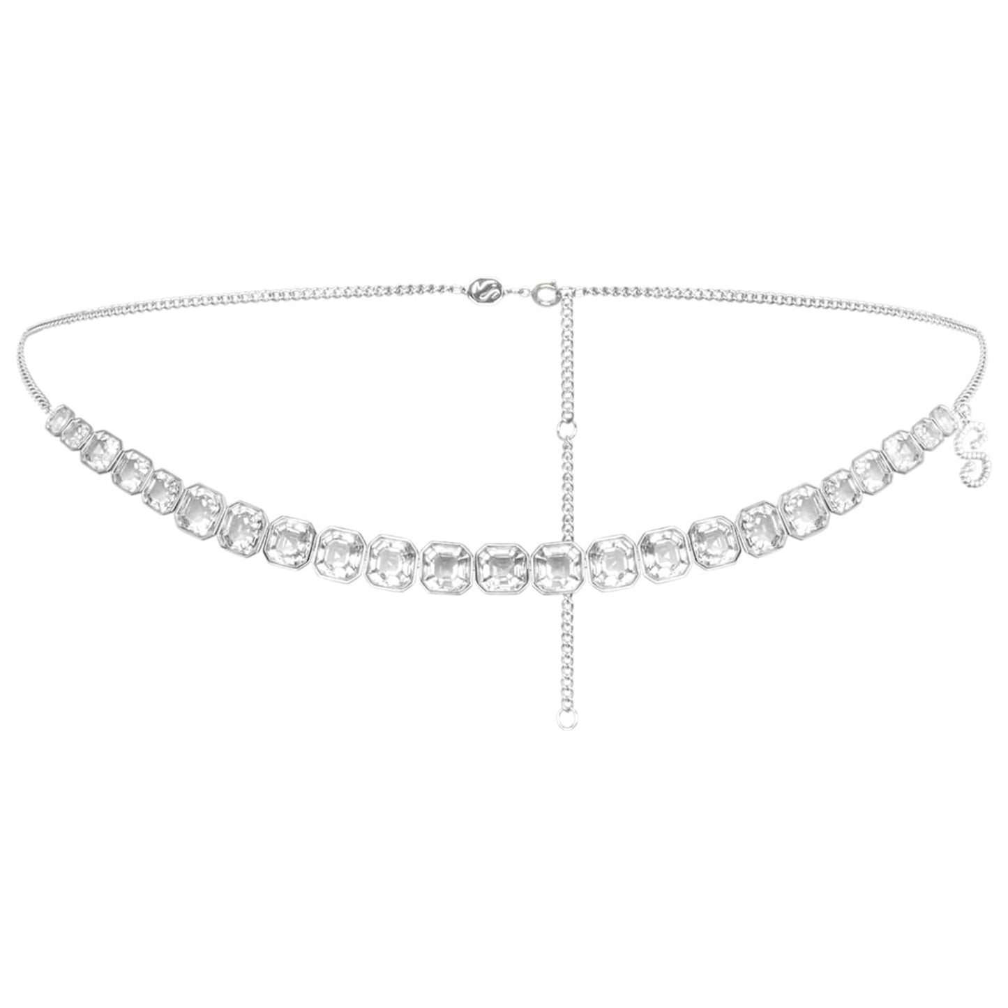 Front view of Swarovski Skims Women's Belly Chain 5678063