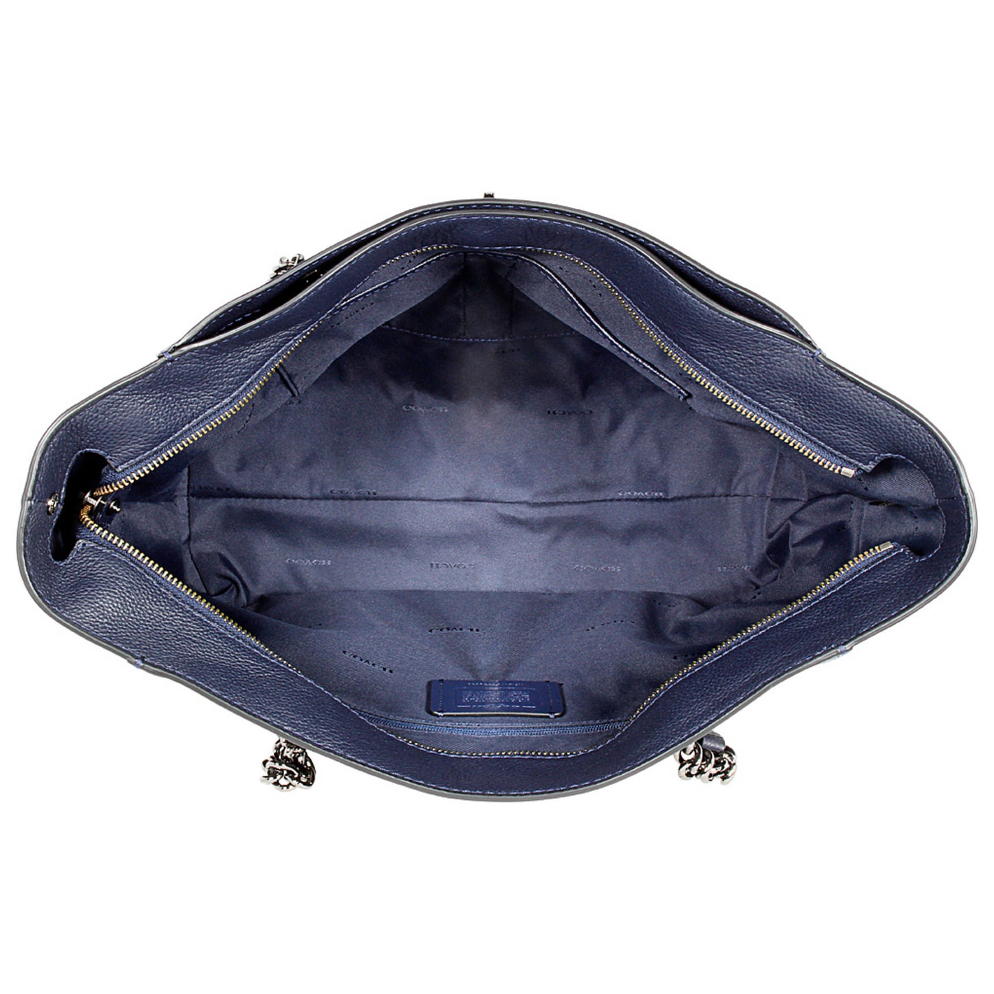 Coach Turnlock Women's Handbags 56830DKNAV - Image #5