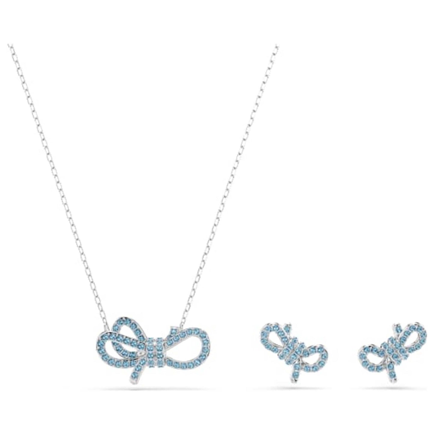 Front view of Swarovski Lifelong Bow Women's Necklace 5723554