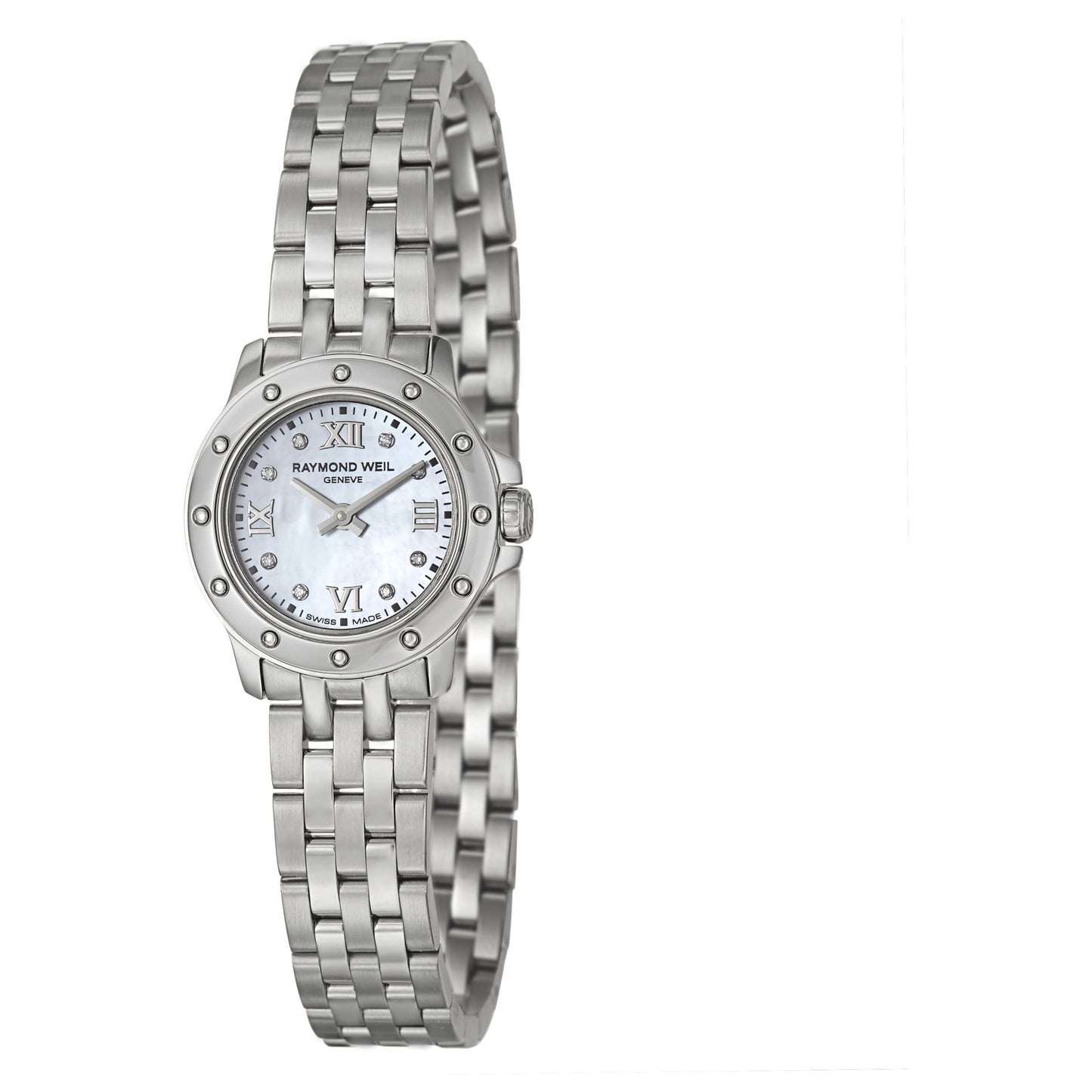 Front view of Raymond Weil Tango Women's Swiss Quartz (Battery-Powered) Watch 5799-ST-00995