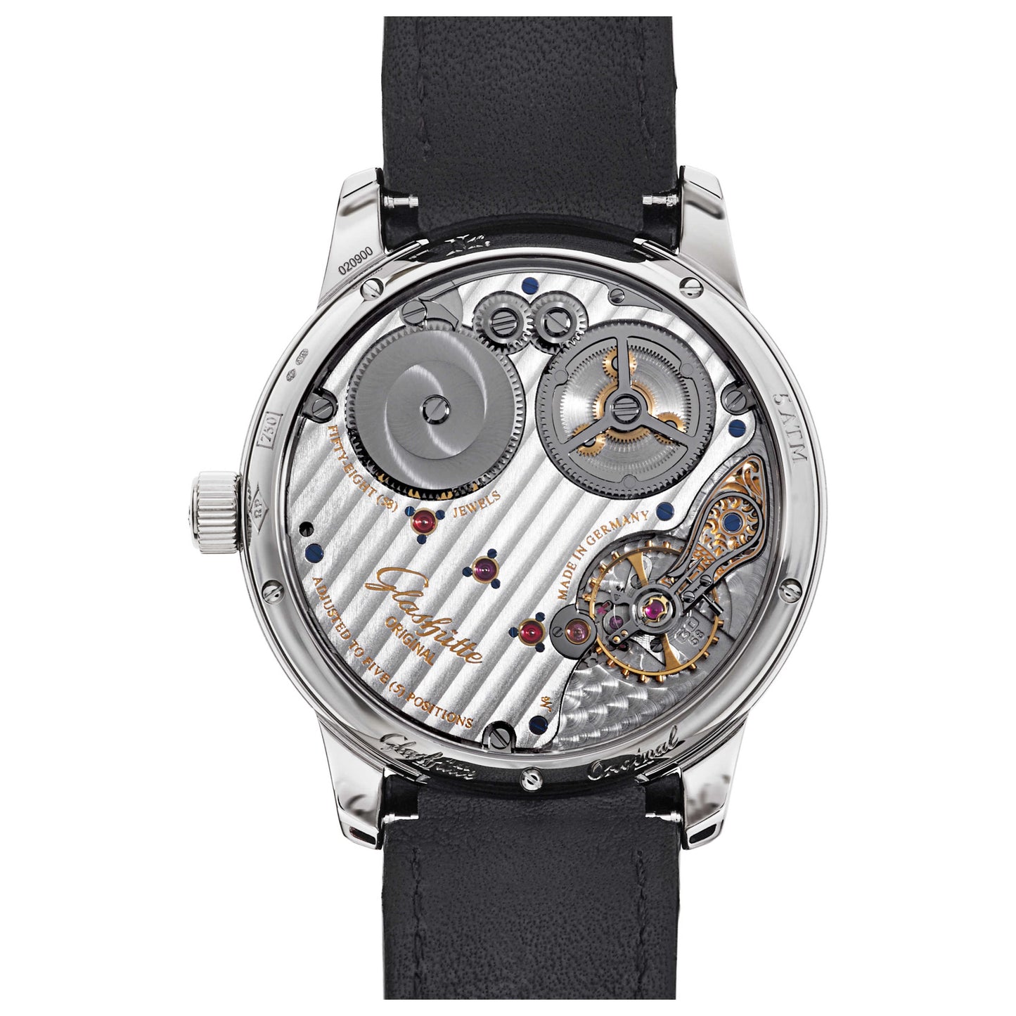 Glashutte Senator Men's Manual-Wind Watch 58-01-01-04-04 - Image #2