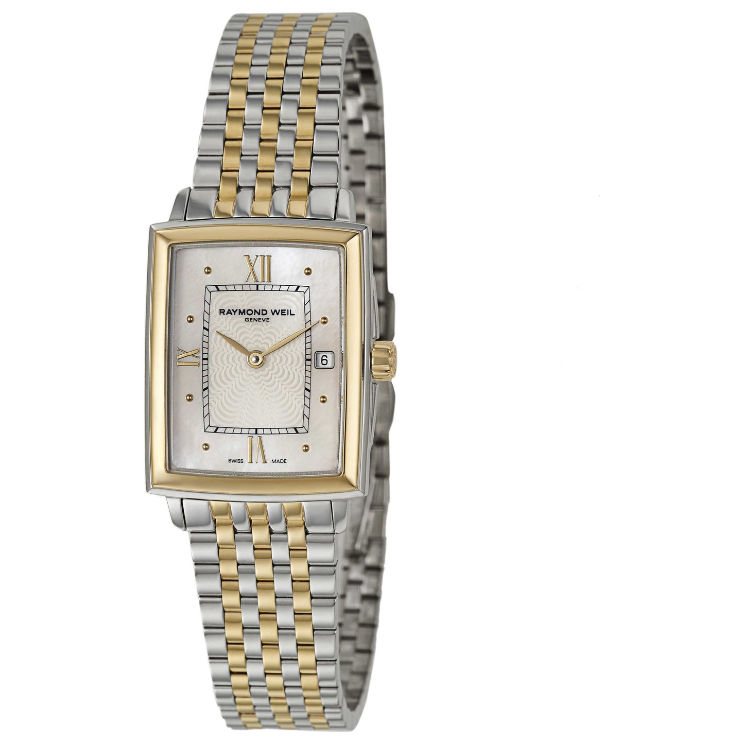 Front view of Raymond Weil Tradition Women's Swiss Quartz (Battery-Powered) Watch 5956-STP-00915