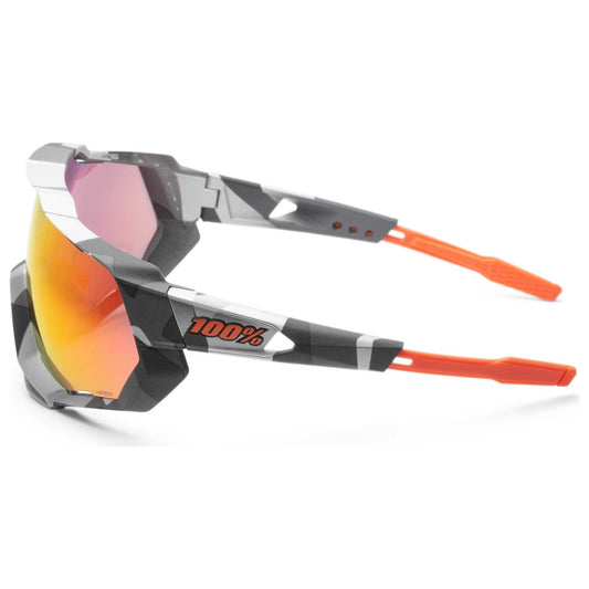 Left view of 100 Percent Speedtrap Men's Sunglasses 60012-00001