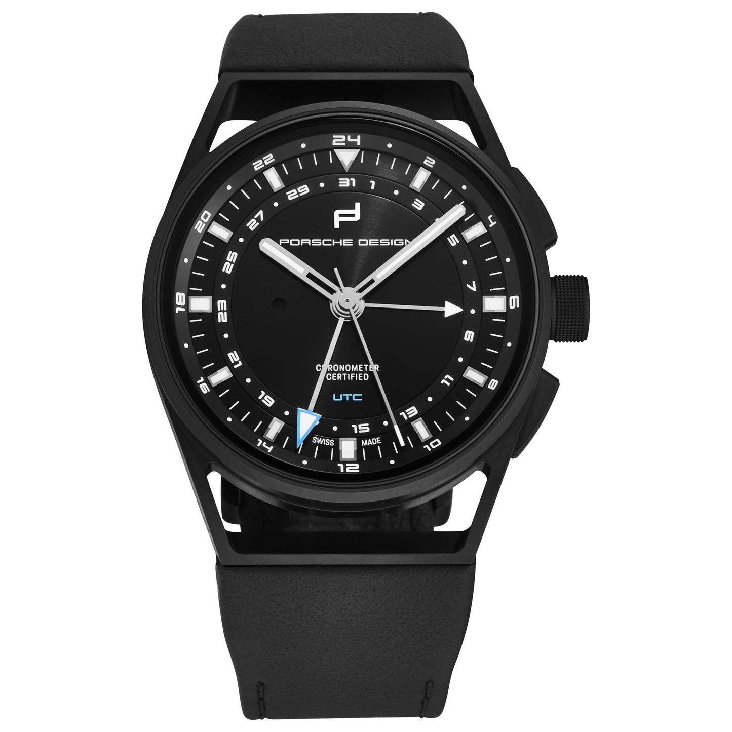 Front view of Porsche Globetimer Men's Automatic Watch 6023.4020.05072