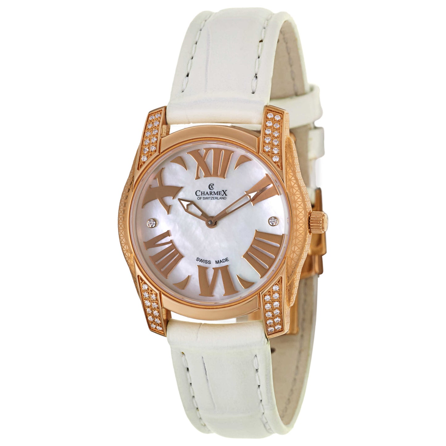 Front view of Charmex Ventimiglia Women's Swiss Quartz (Battery-Powered) Watch 6040