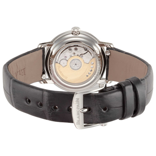 Back view of Blancpain Villeret Ultraplate Women's Automatic Watch 6104-1127-55A