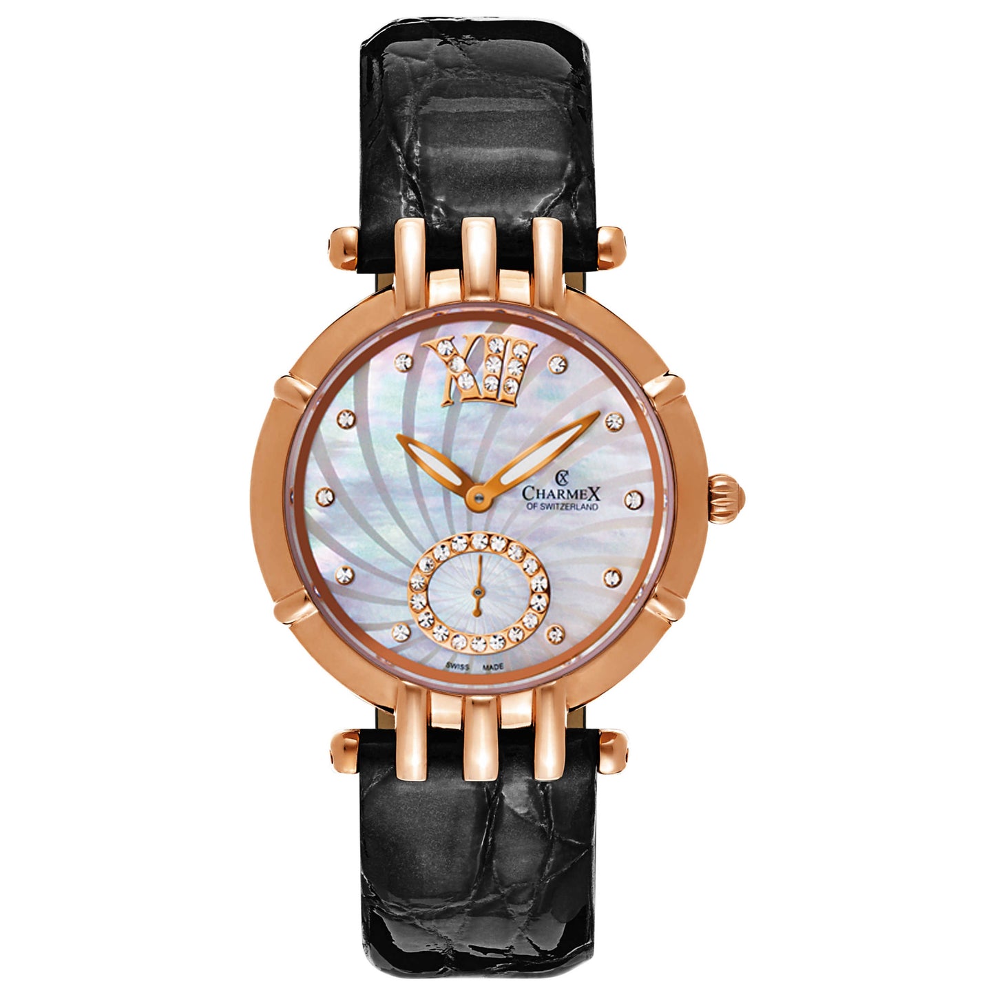 Front view of Charmex Pisa Women's Swiss Quartz (Battery-Powered) Watch 6126