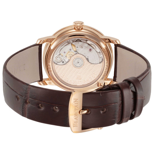 Back view of Blancpain Villeret Women's Automatic Watch 6127-2987-55A