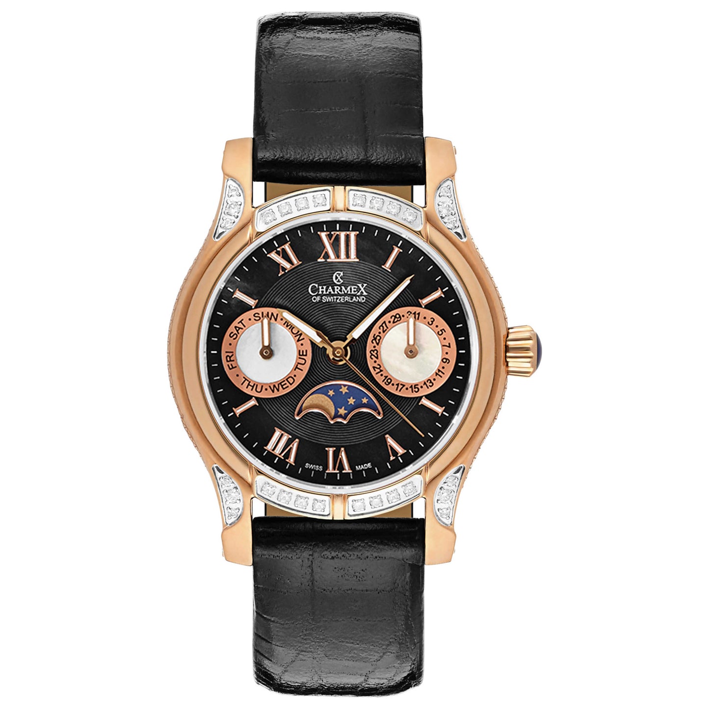 Front view of Charmex Granada Women's Swiss Quartz (Battery-Powered) Watch 6207