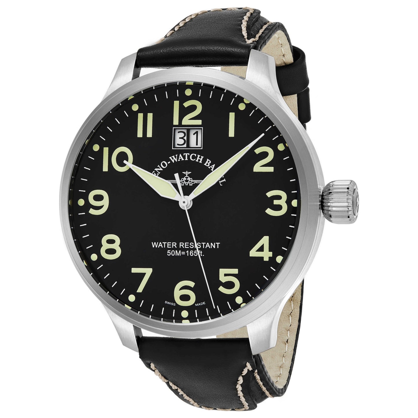 Front view of Zeno SOS Men's Quartz Watch 6221-7003-A1