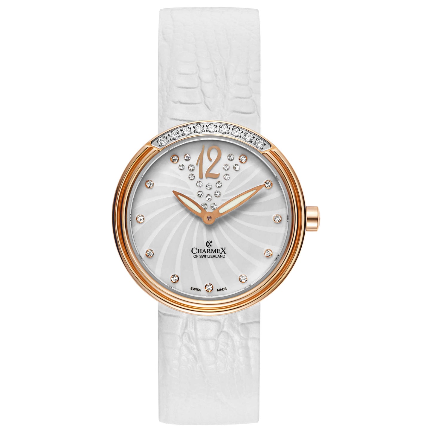 Front view of Charmex Capri Women's Swiss Quartz (Battery-Powered) Watch 6225