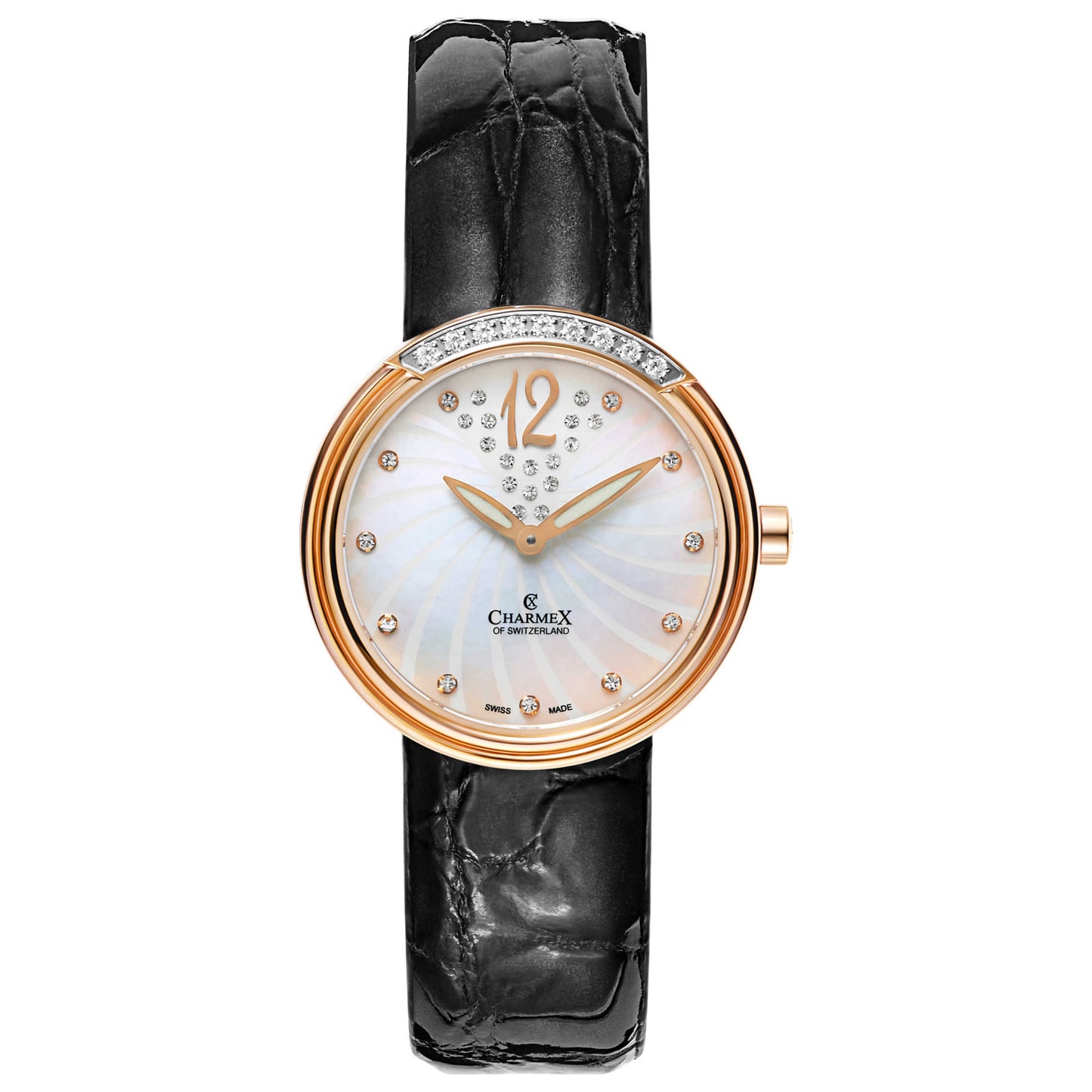Front view of Charmex Capri Women's Swiss Quartz (Battery-Powered) Watch 6226