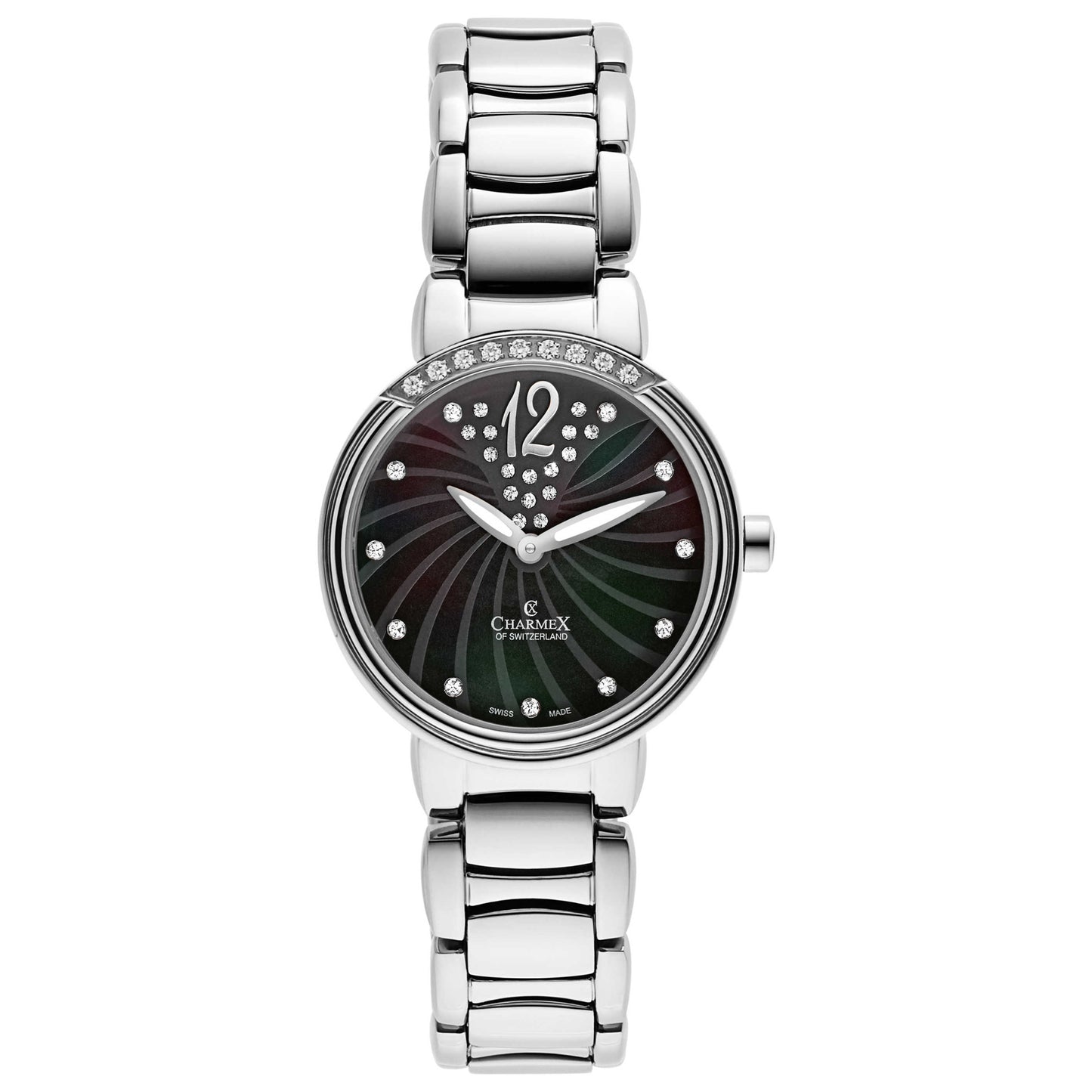 Front view of Charmex Capri Women's Swiss Quartz (Battery-Powered) Watch 6241