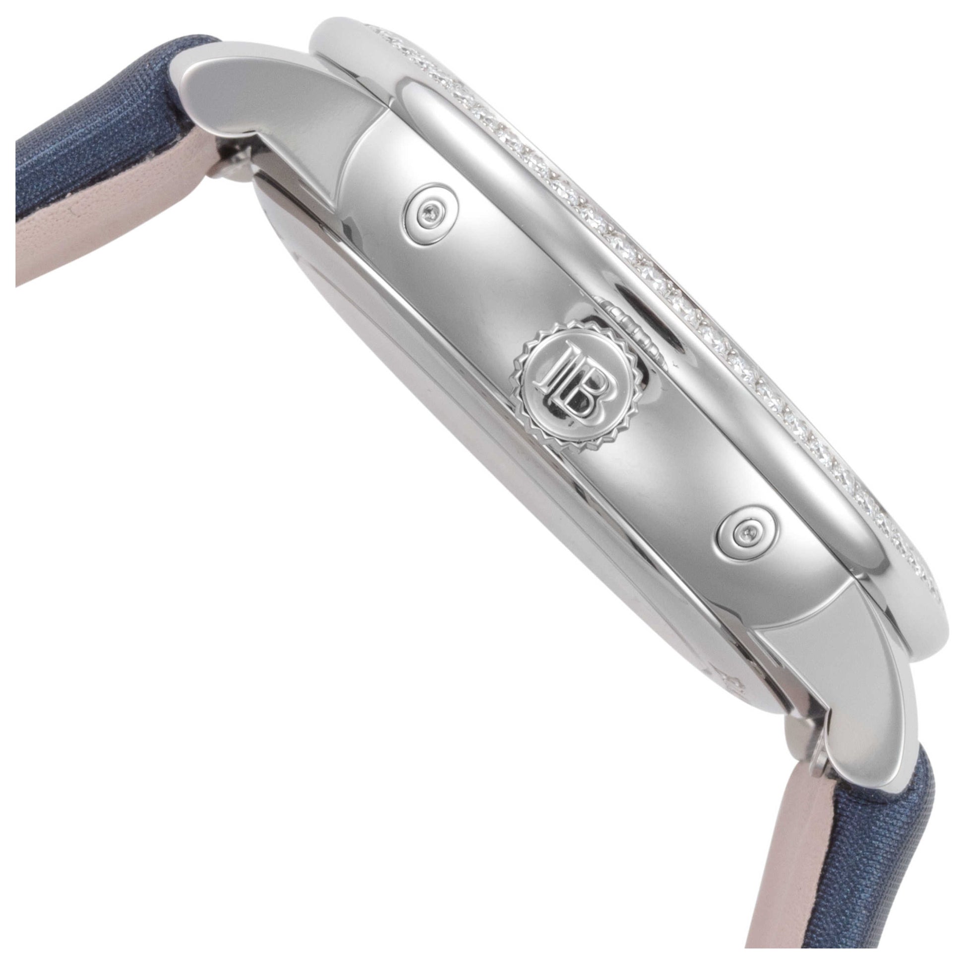 Right view of Blancpain Villeret Quantieme Complet Women's Automatic Watch 6264-4628-95A