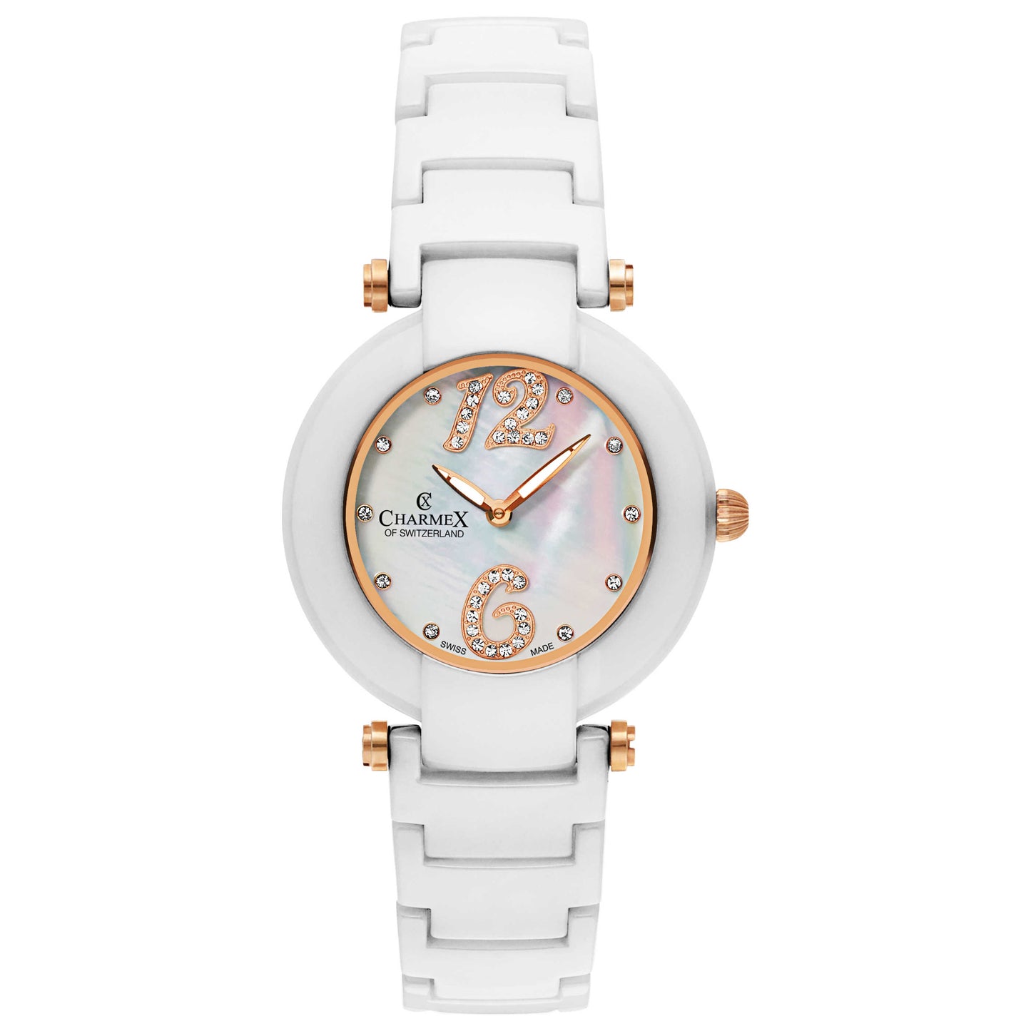 Front view of Charmex Dynasty Women's Swiss Quartz (Battery-Powered) Watch 6265