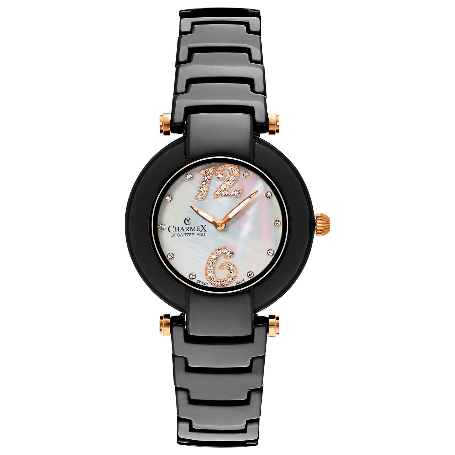 Front view of Charmex Dynasty Women's Swiss Quartz (Battery-Powered) Watch 6267