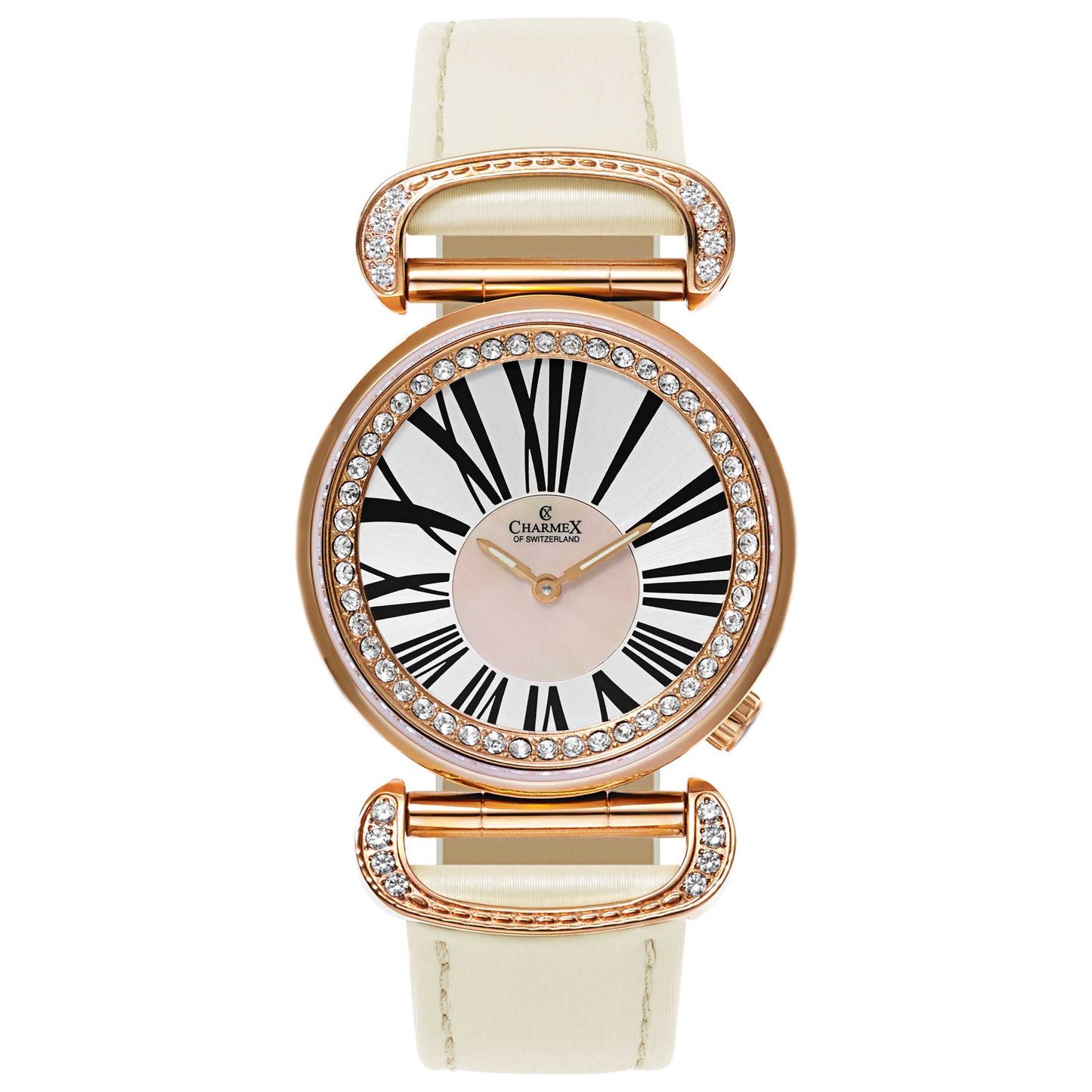 Front view of Charmex Malibu Women's Swiss Quartz (Battery-Powered) Watch 6275